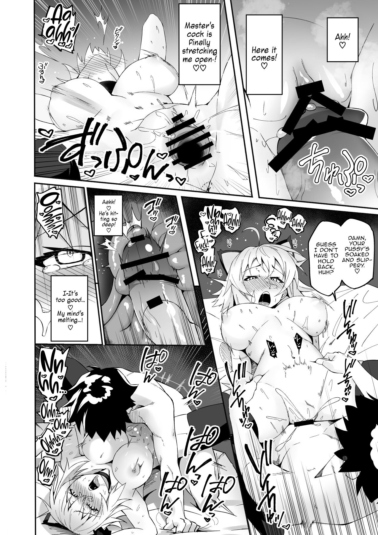 Hentai Manga Comic-Endless Mating with Cat-Eared Jeanne Alter-Read-11